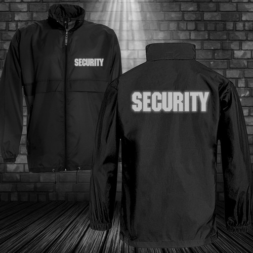 Security windbreaker - security,