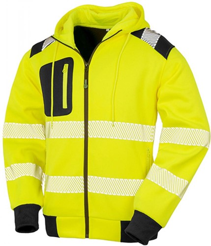 Recycled robust safety hoody - recycled,