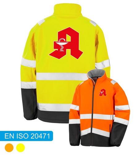 Apotheke softshell warnjacke - warnjacke, |