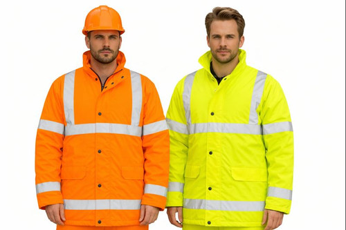 Warnschutzjacke winterjacke - warnschutzjacke,