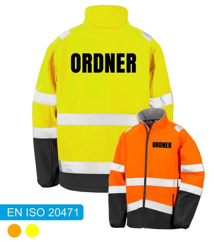 Ordner softshell warnjacke - warnjacke, |